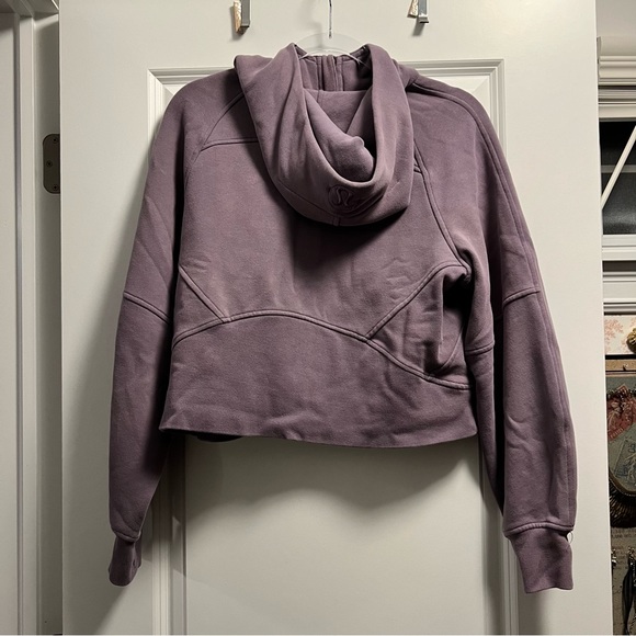 Lululemon Scuba Oversized Full Zip Dusky Lavender XS/S - Picture 3 of 10